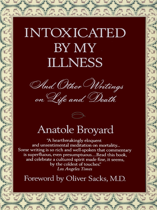 Cover image for Intoxicated by My Illness